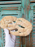 Fougasse fleur oranger cuite au de bois - Boulangerie Bara di Pais, Coursegoules