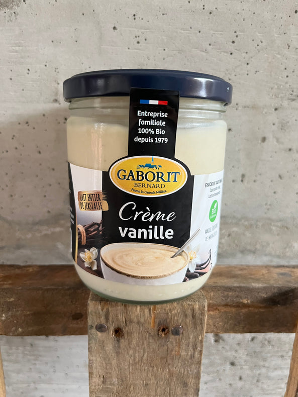 Crème vanille BIO - Gaborit - Loire