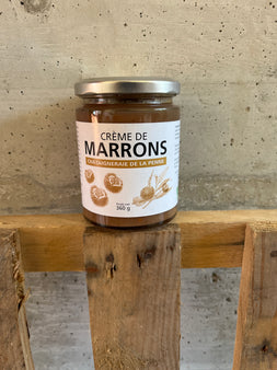 Crème de marron artisanale - BIO - La Penne (pot de 360g)