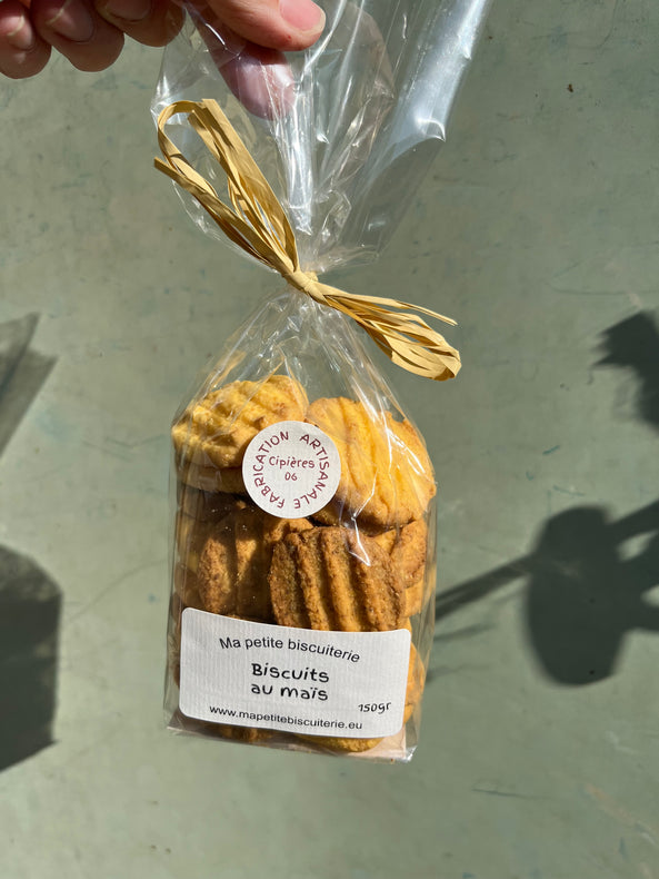 Les sachets de biscuits artisanaux fabriqués à Cipières