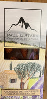 La tablette chocolat au lait (41%) amandes de Provence - Paul & Stark, France