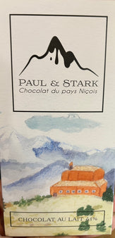 La tablette chocolat au lait (41%) - Paul & Stark, France