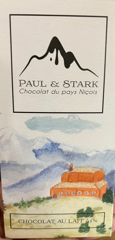 La tablette chocolat au lait (41%) - Paul & Stark, France