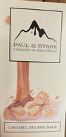 La tablette chocolat noir 66% et caramel beurre salé - Paul & Stark, France