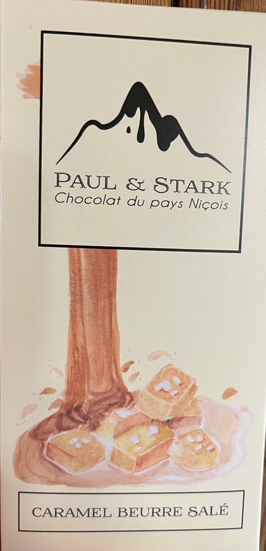 La tablette chocolat noir 66% et caramel beurre salé - Paul & Stark, France