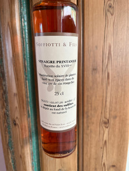 Vinaigre printanier - Soffiotti et fils - Sospel (50cl)
