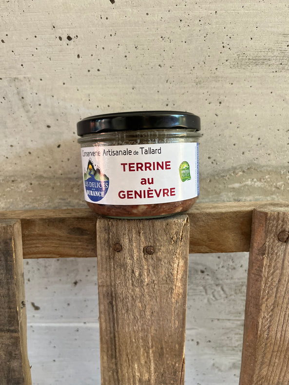 Terrine au genièvre - Hautes Alpes - Conserverie artisanale de Tallard