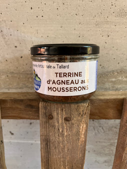 Terrine de campagne aux mousserons - Hautes Alpes - Conserverie artisanale de Tallard