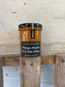 Confiture d’oranges amères de la Côte d’Azur - Le clos de Laure (pot de 220g)