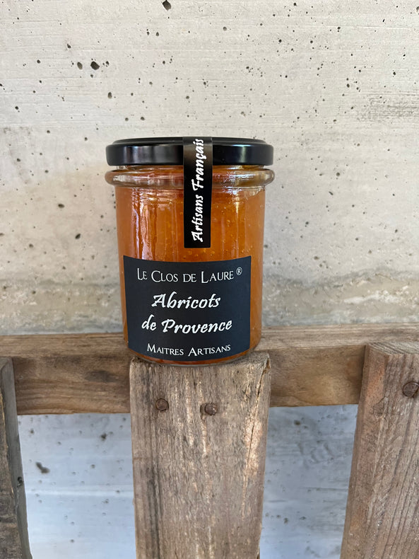 Confiture d’abricots de Provence - Le clos de Laure (pot de 220g)