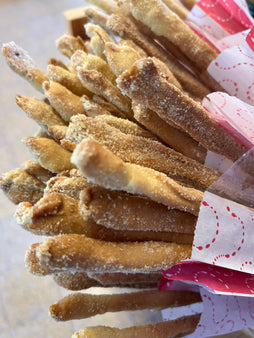 Gressins cuits au de bois - Boulangerie Bara di Pais, Coursegoules