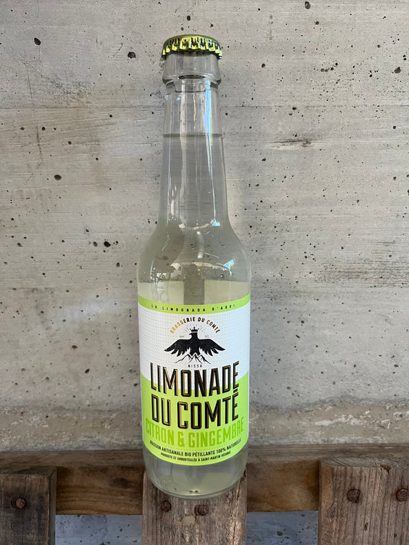 Limonade citron-gingembre de St Martin Vésubie - Brasserie du Comté BIO