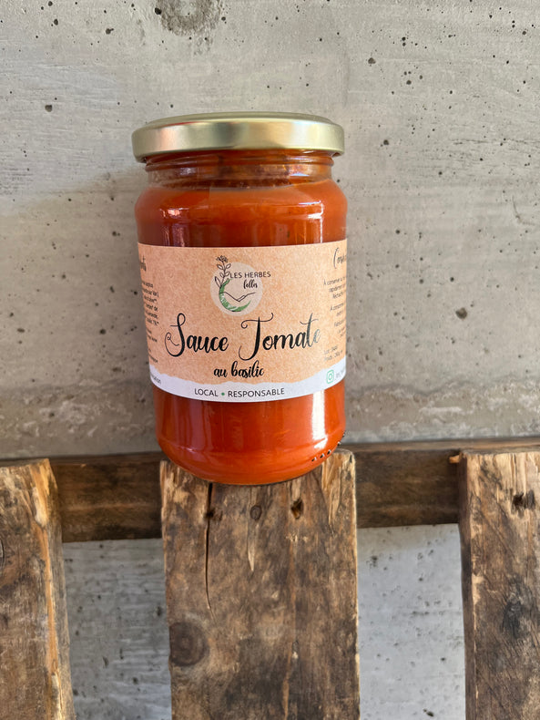 Sauce tomate au basilic - Les herbes folles - Roure (pot de 280g)