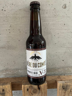 La bière ambrée (33cl) de la brasserie du Comté- St Martin Vésubie
