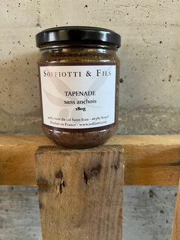 Tapenade artisanale sans anchois - Sospel