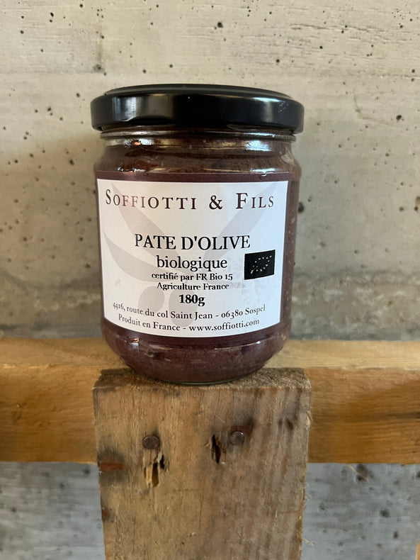 Pâte d’olive artisanale - BIO - Sospel