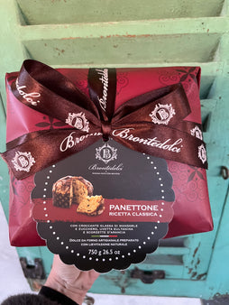 Panettone classique (fruits confits) Bronte Dolci (750g)
