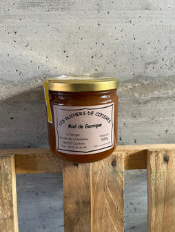 Miel de garrigue des « ruchers de Cipières  » -direct apiculteur (pot de 500g)