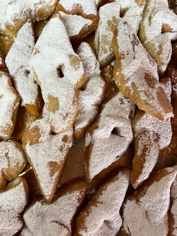 Bugnes de Carnaval (vendues aux 100g) - Boulangerie des 3 vallées