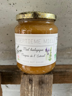 Miel maquis de l'Esterel BIO de chez « Au Septième miel » - St Léger