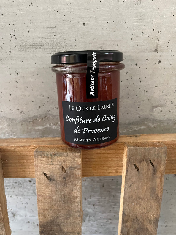 Confiture de coing de Provence- Le clos de Laure - Drap, France (pot de 220g)