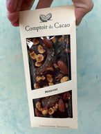 Les tablettes de chocolat du comptoir du cacao